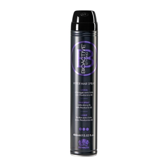 BIOACTIVE STYLING HYPER plaukų lakas 400 ml