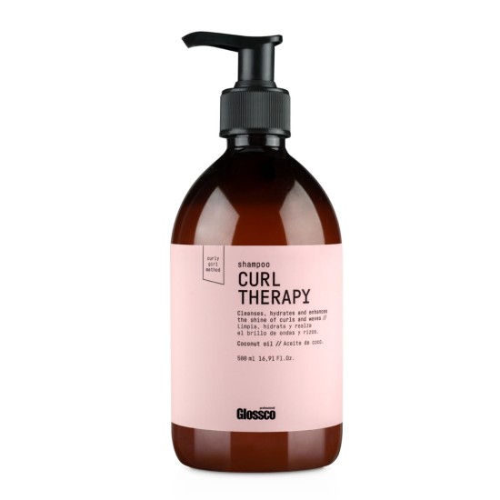 Šampūnas garbanotiems ir banguotiems plaukams Glossco Curl Therapy Shampoo. 500ML