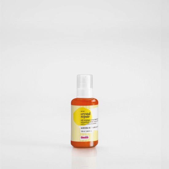 Plaukų serumas glossco crystal repair, 100 ml.