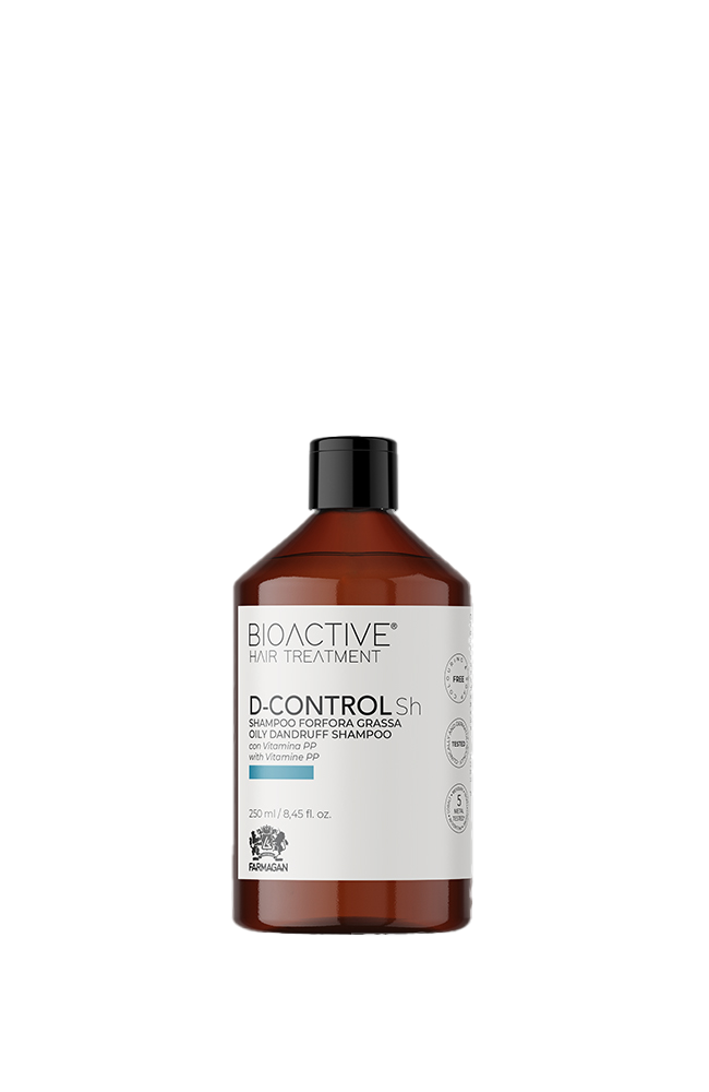 Plaukų šampūnas nuo riebių pleiskanų BIOACTIVE HAIR TREATMENT D-CONTROL Sh 250 ml.