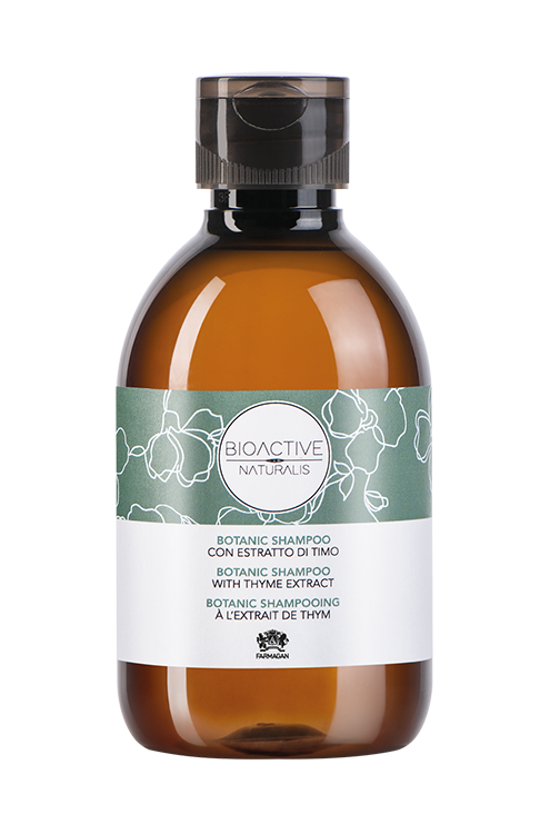 Plaukų šampūnas su čiobrelių ekstraktu BIOACTIVE NATURALIS BOTANIC 230 ml.
