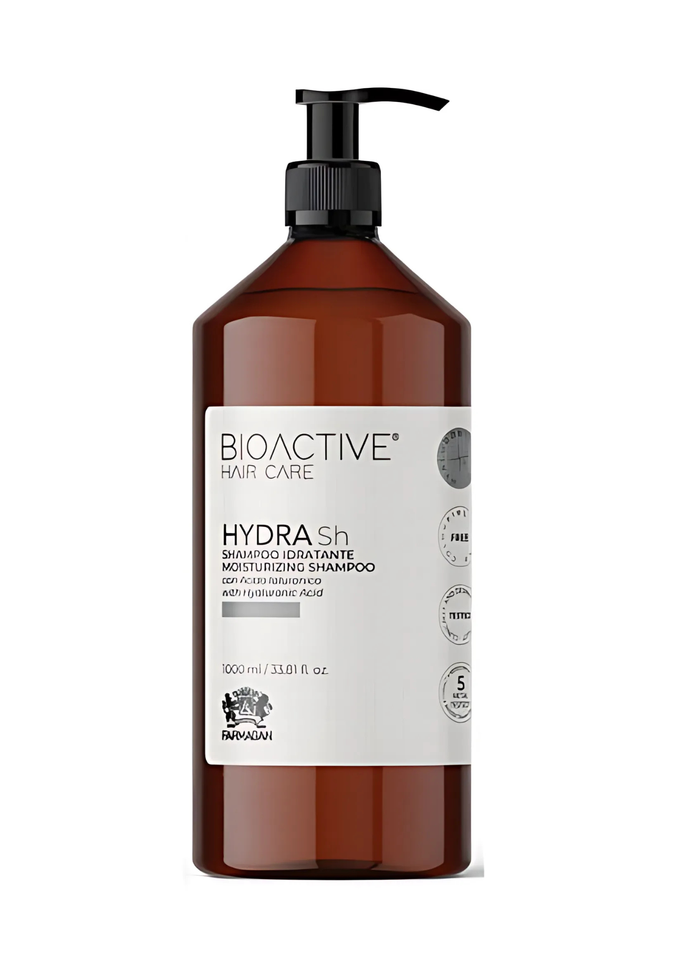 Drėkinantis plaukų šampūnas BIOACTIVE HAIR CARE HYDRA SH 250 ml.
