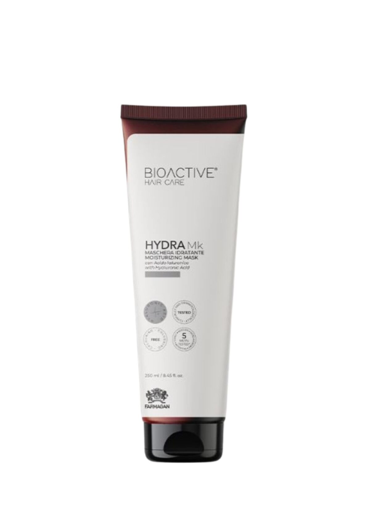 Drėkinanti plaukų kaukė BIOACTIVE HAIR CARE HYDRA MK 250 ml.