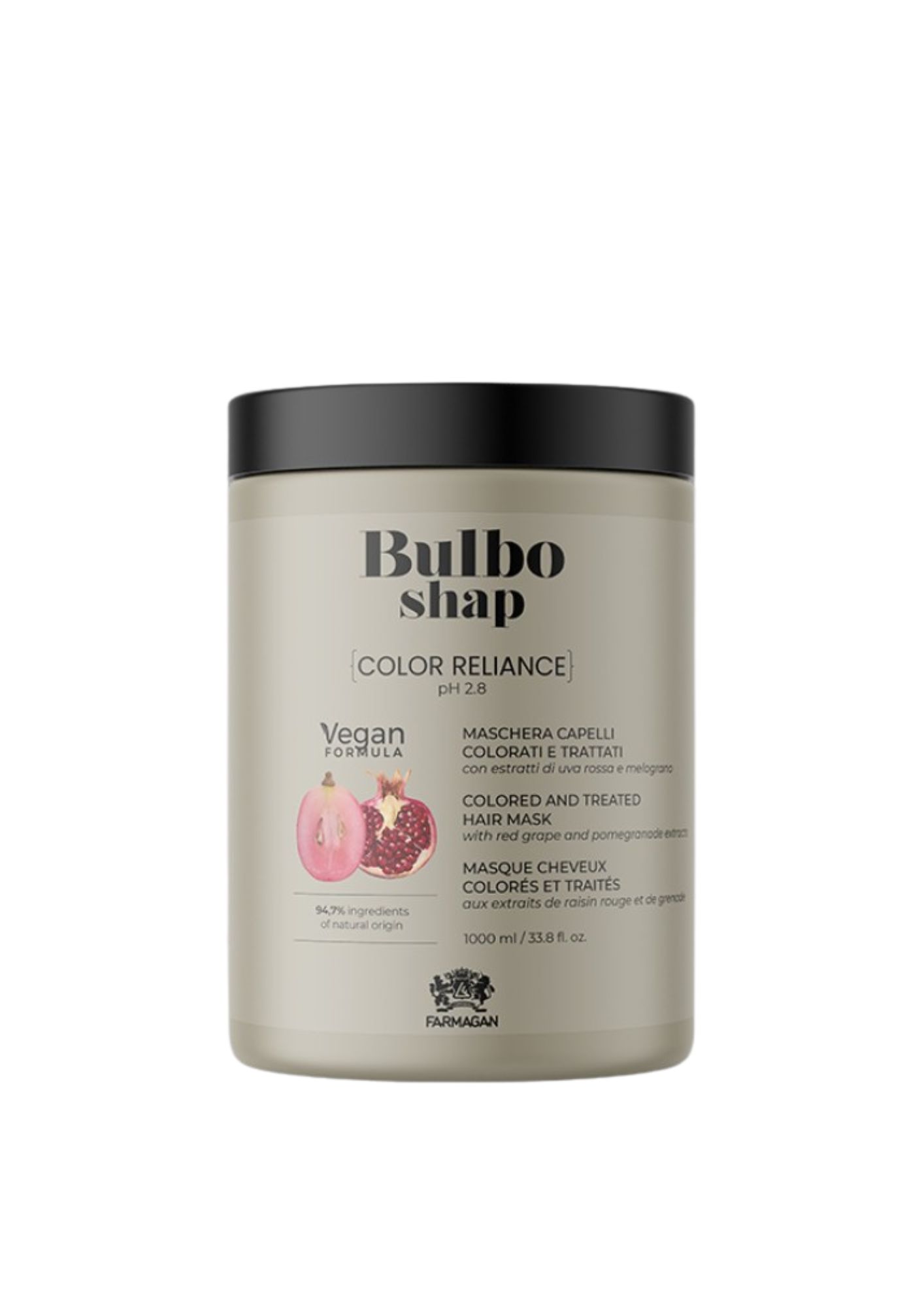 BULBO SHAP COLOR KAUKĖ DAŽYTAM IR CHEMIŠKAI APDOROTAM PLAUKUI 1000ml