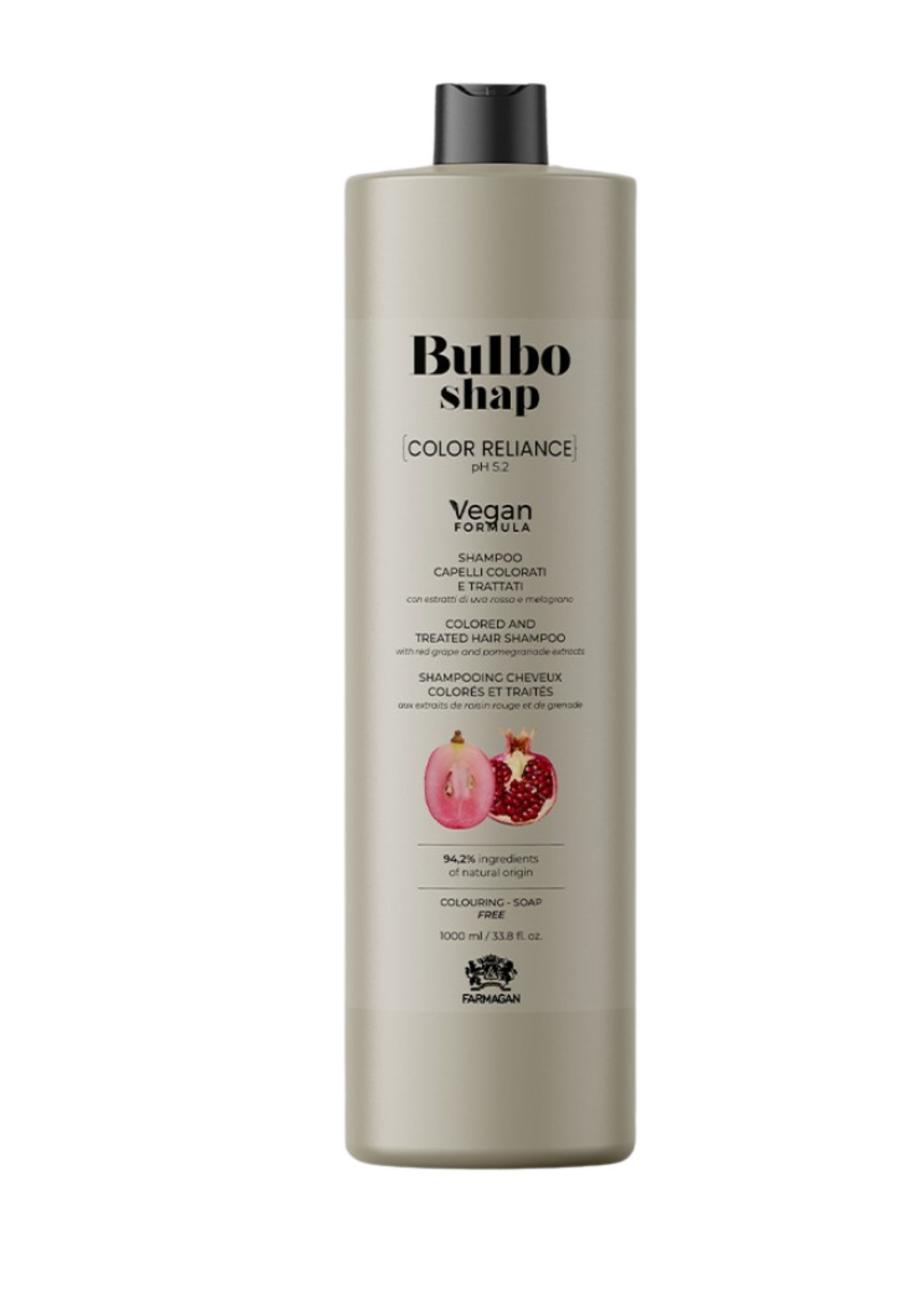 BULBO SHAP COLOR ŠAMPŪNAS DAŽYTAM IR CHEMIŠKAI APDOROTAM PLAUKUI 1000ml