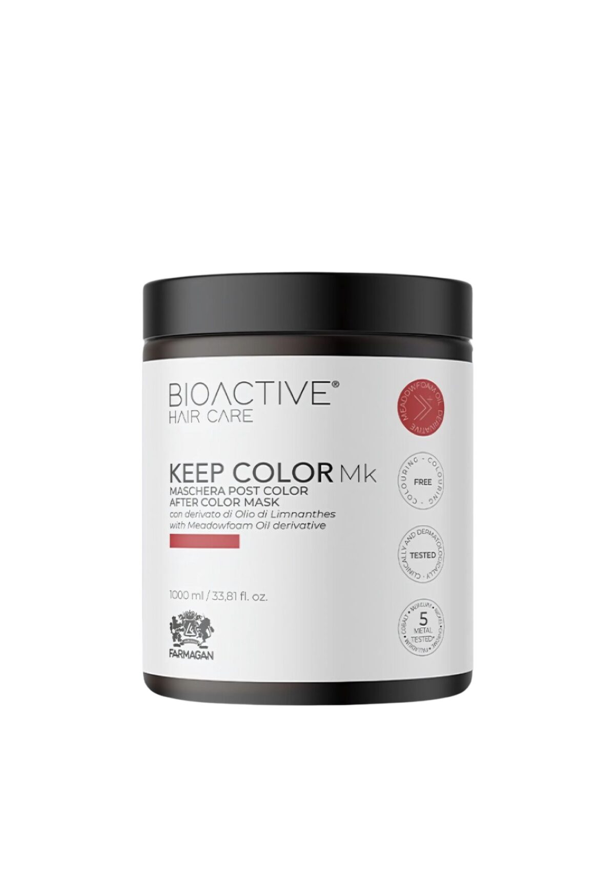 Kaukė dažytiems plaukams BIOACTIVE HAIR CARE KEEP COLOR MK 1000 ml