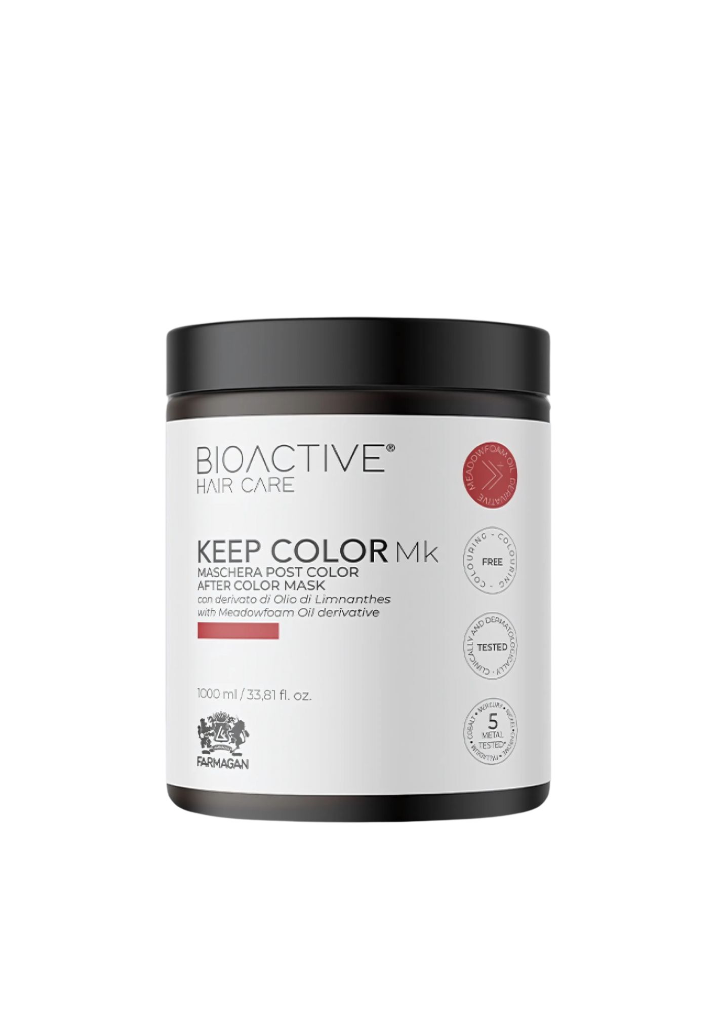 Kaukė dažytiems plaukams BIOACTIVE HAIR CARE KEEP COLOR MK 1000 ml