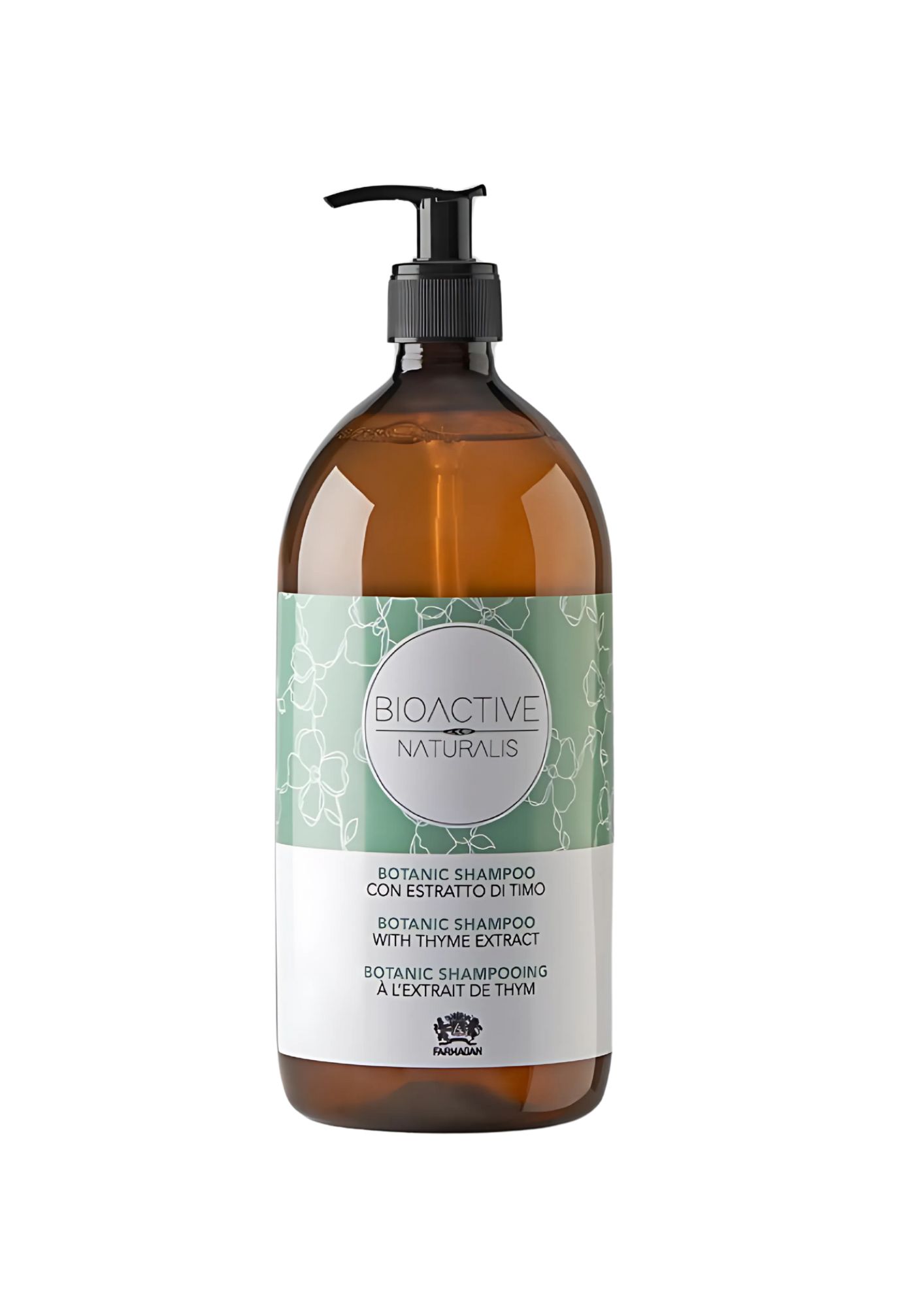 Plaukų šampūnas su čiobrelių ekstraktu BIOACTIVE NATURALIS BOTANIC 1000ml