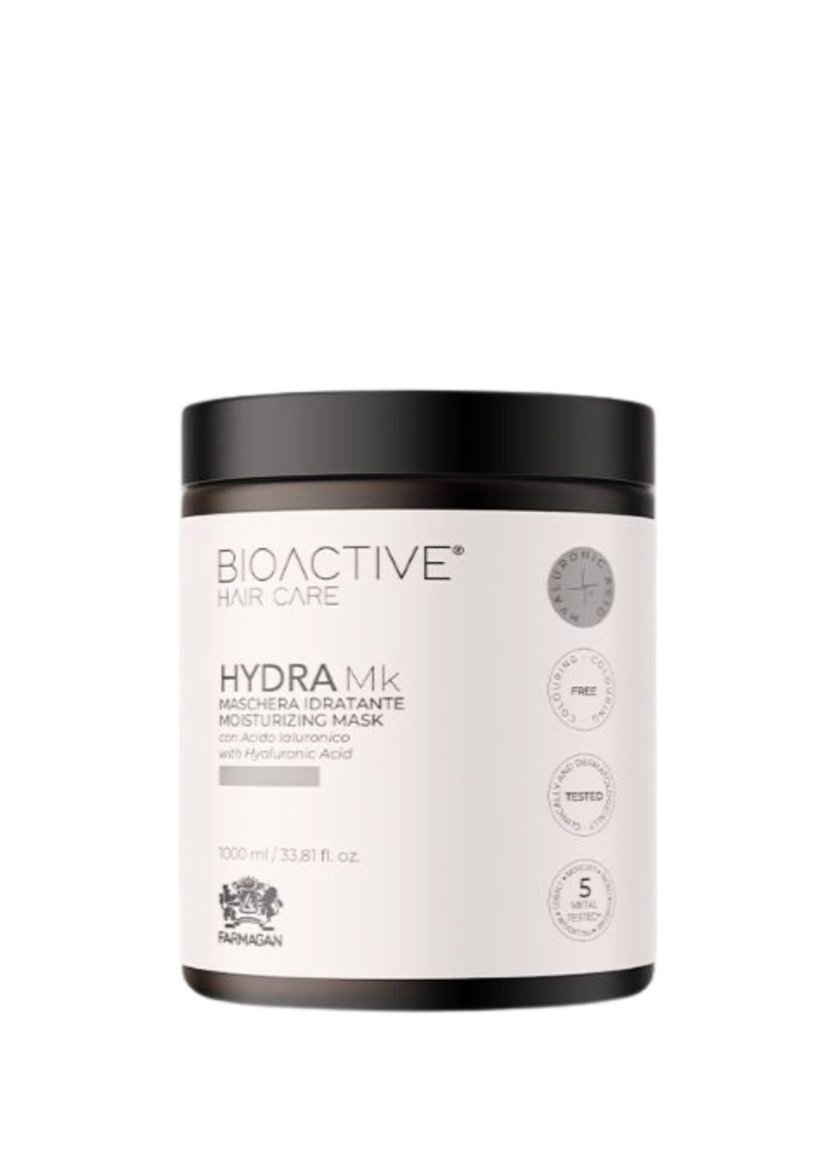 Drėkinanti plaukų kaukė BIOACTIVE HAIR CARE HYDRA MK 1000ml