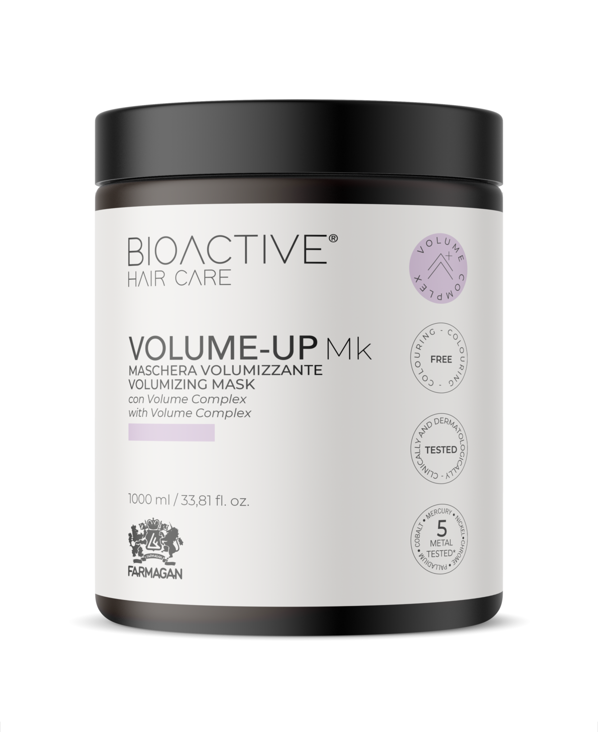 Purumo suteikianti plaukų kaukė BIOACTIVE HAIR CARE VOLUME-UP MK 1000 ml.