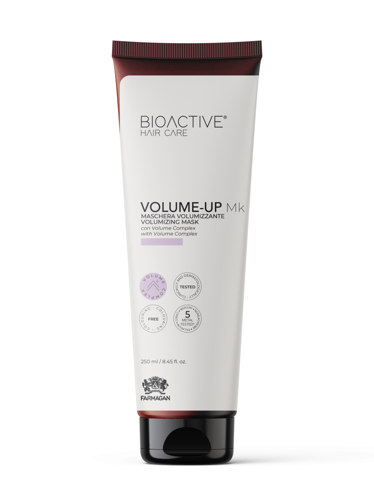 Purumo suteikianti plaukų kaukė BIOACTIVE HAIR CARE VOLUME-UP MK 250 ml.