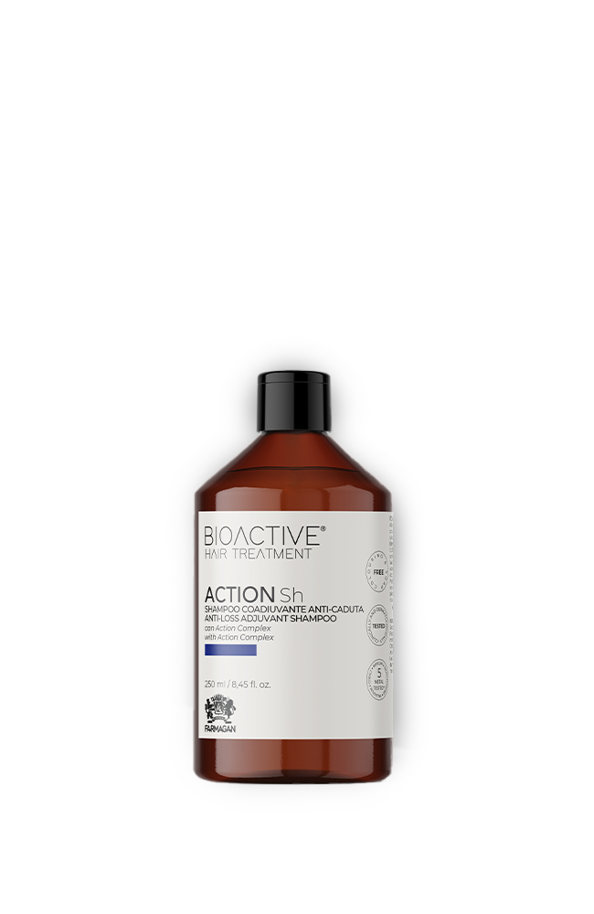 BIOACTIVE HAIR TREATMENT ACTION Sh Šampūnas nuo plaukų slinkimo 250 ml.