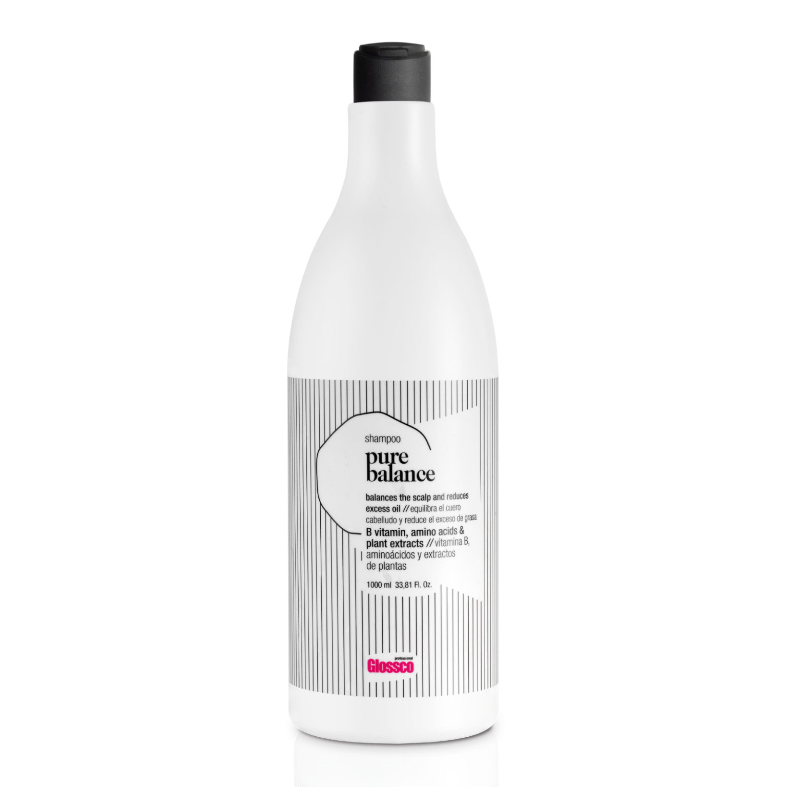 Šampūnas riebiai galvos odai Glossco Pure Balance 1000 ml.