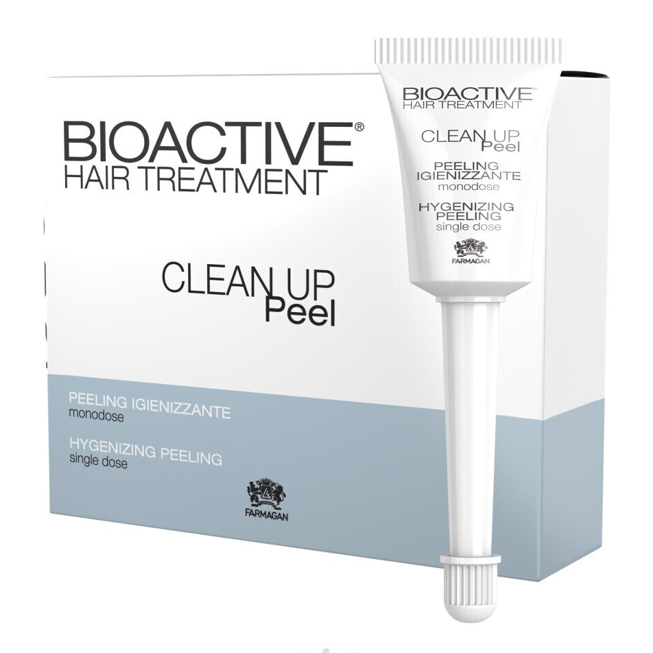 Galvos odos pilingas BIOACTIVE HAIR TREATMENT CLEAN UP Peel-HYGIENIZING 6x5 ml.