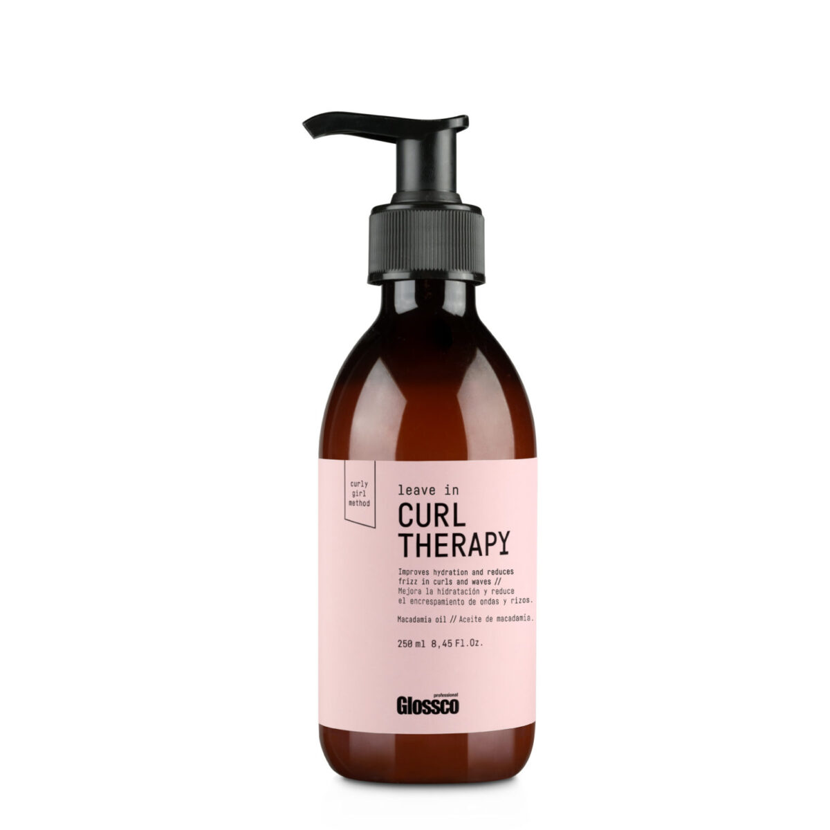 Glossco Curl therapy nenuplaunama kaukė garbanotam plaukui 240ml