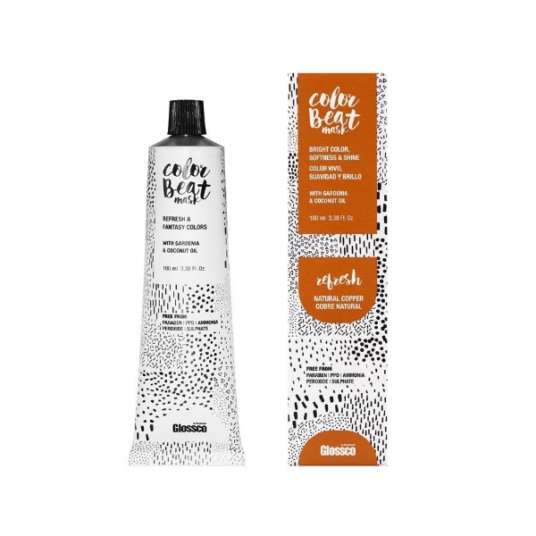 Glossco COLOR BEAT Dažanti plaukų kaukė 100 ml
