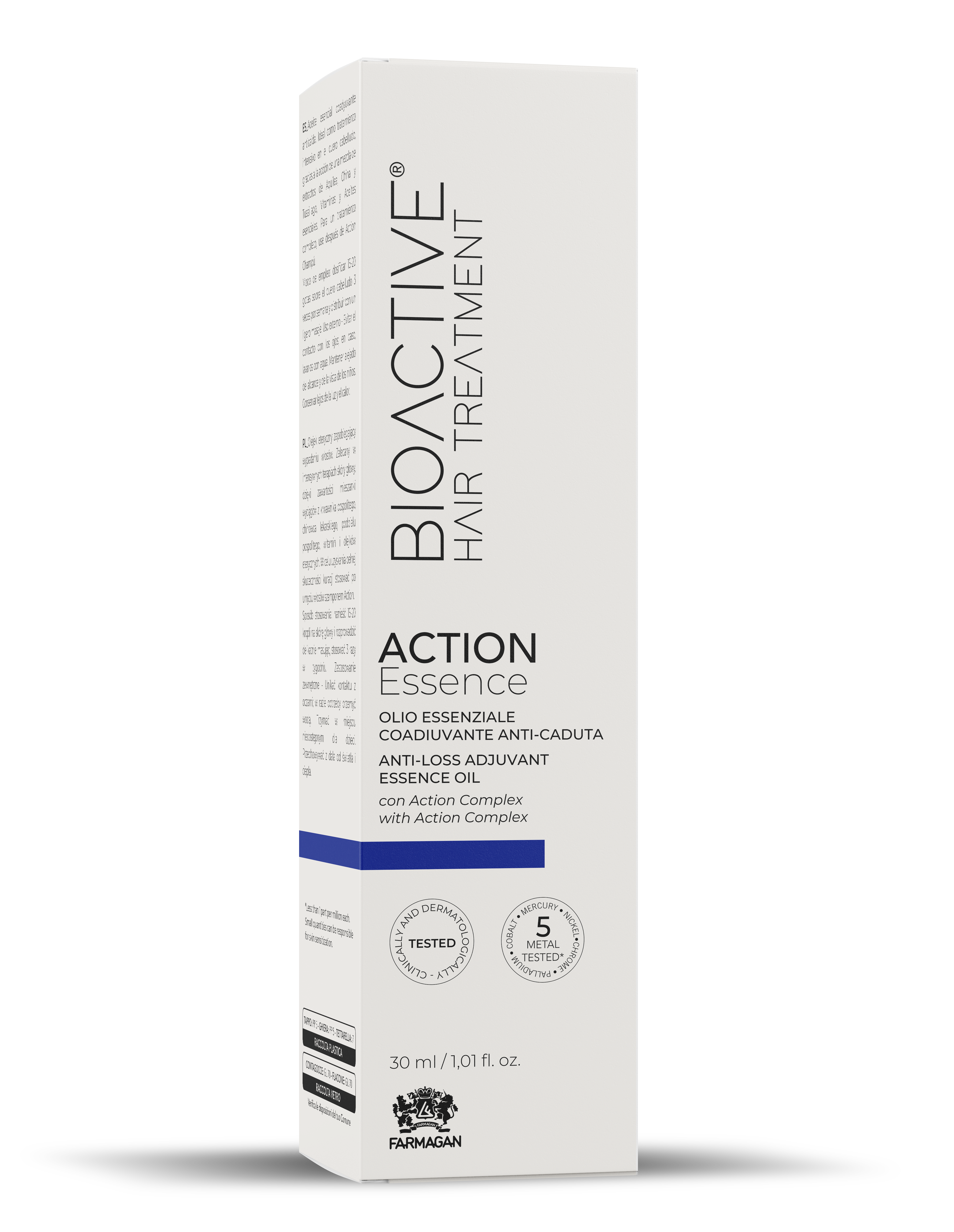 Bioactive Hair Treatment Action Essence Anti-loss Adjuvant Essential Oil aliejus nuo plaukų slinkimo 30ml