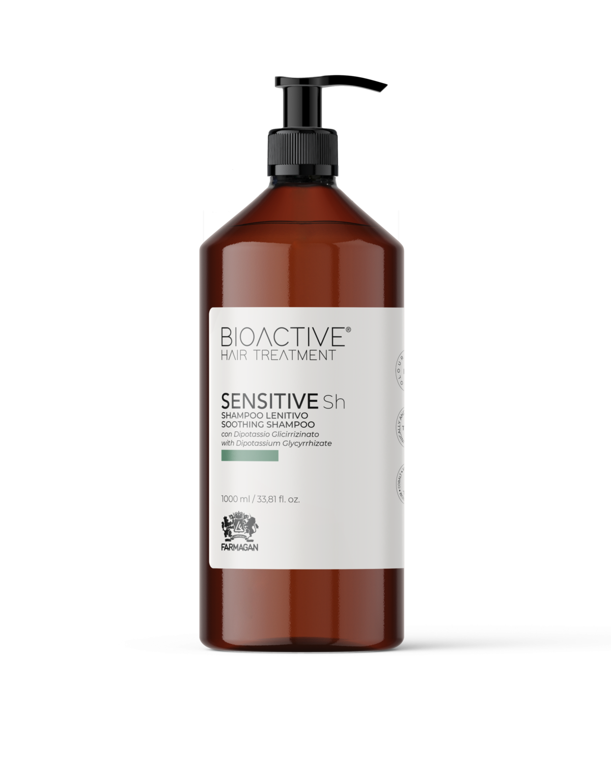Bioactive Hair Treatment Sensitive Sh Soothing Šampūnas raminantis šampūnas jautriai odai 1000ml