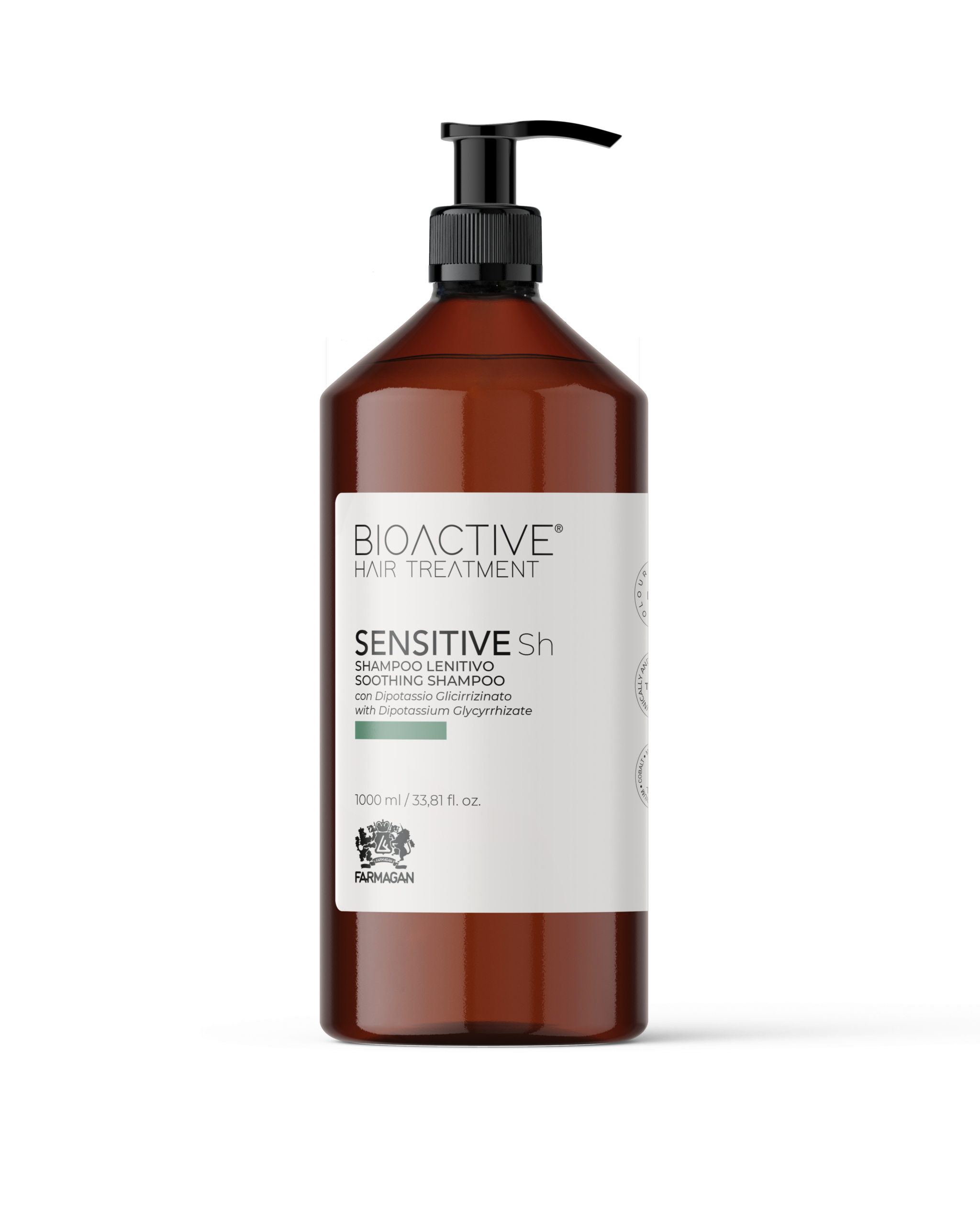 Bioactive Hair Treatment Sensitive Sh Soothing Šampūnas raminantis šampūnas jautriai odai 1000ml