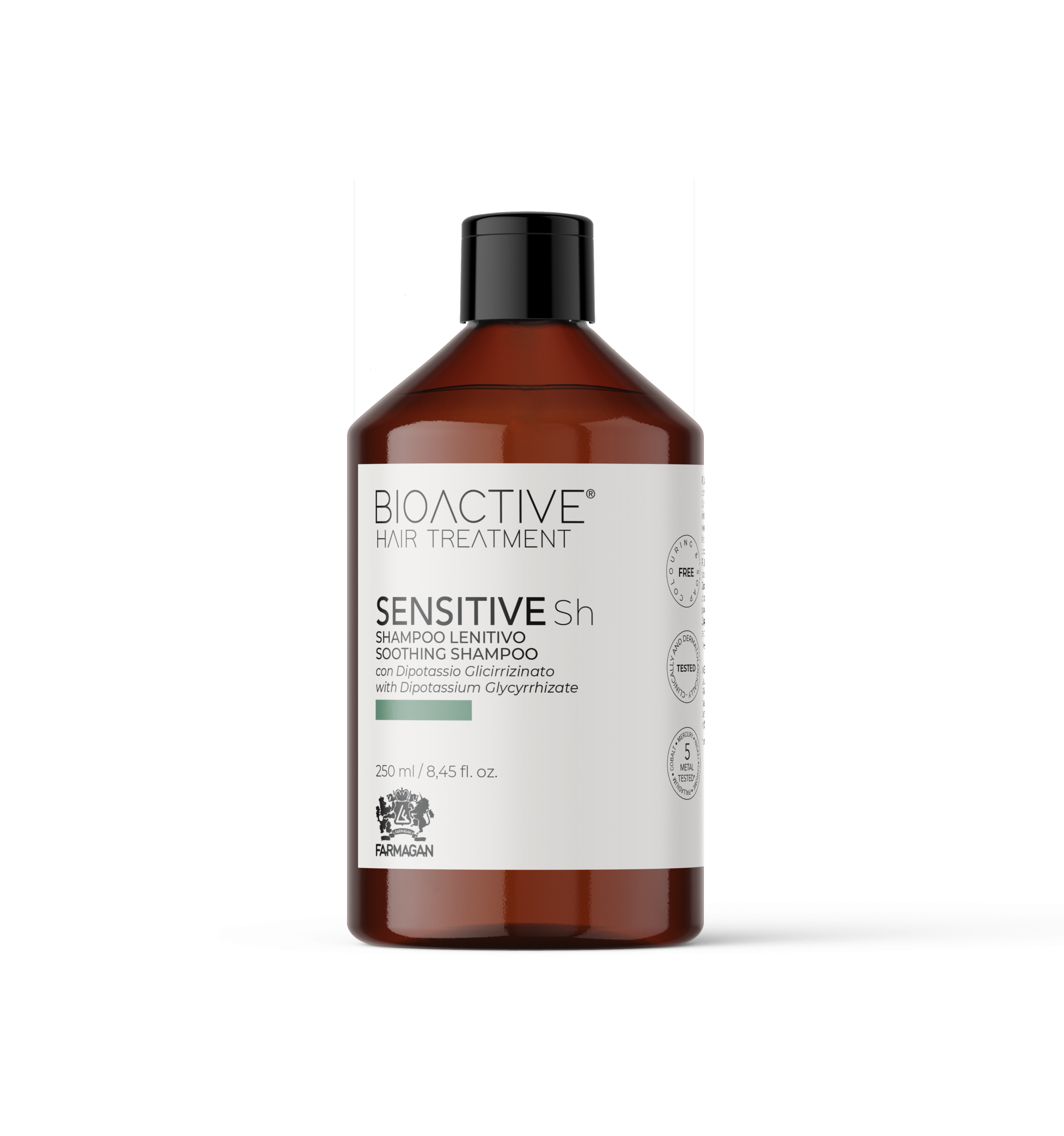 Bioactive Hair Treatment Sensitive Sh Soothing Šampūnas raminantis šampūnas jautriai odai 250ml