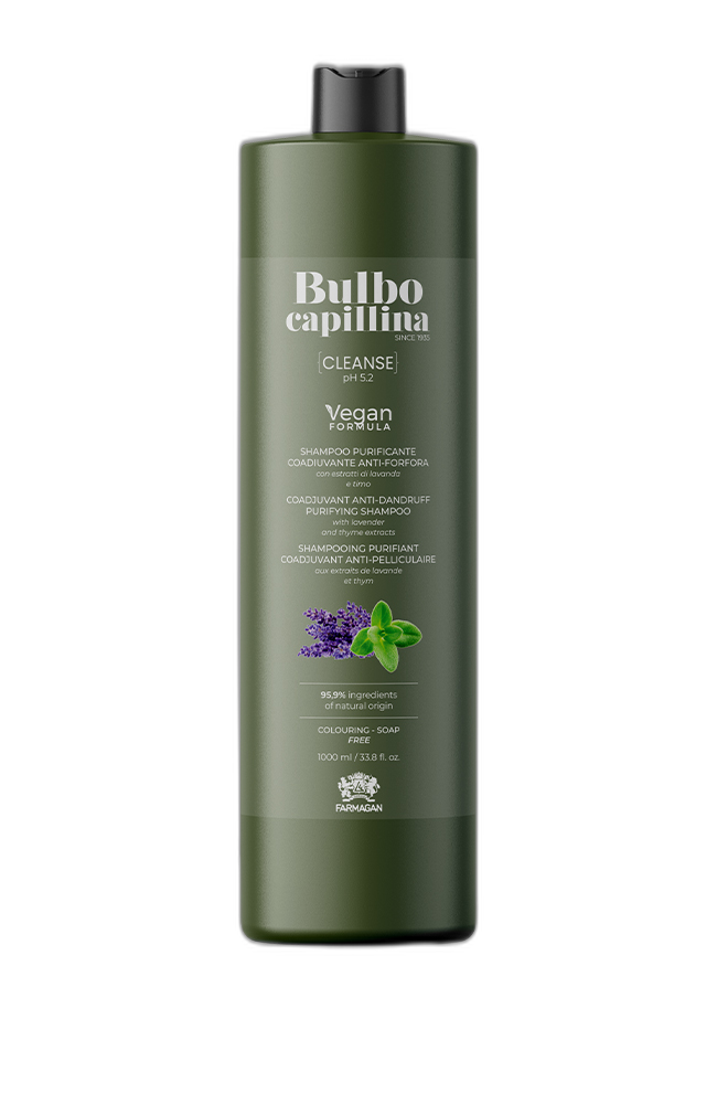 BULBO CAPILLINA CLEANSE | valomasis šampūnas pleiskanojančiai galvos odai