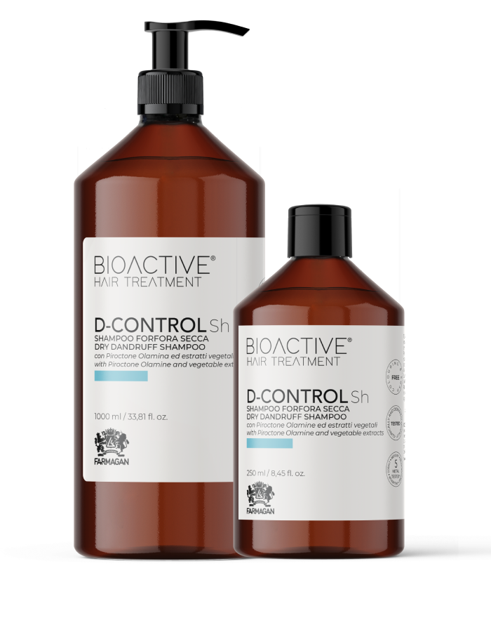 BIOACTIVE HAIR TREATMENT D-CONTROL DRY | šampūnas nuo sausų pleiskanų