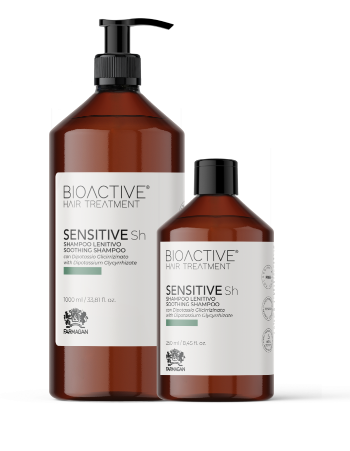 BIOACTIVE HAIR TREATMENT SENSITIVE | raminamasis šampūnas jautriai galvos odai