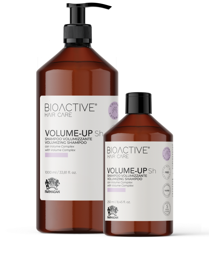 BIOACTIVE HAIR CARE VOLUME-UP | apimties suteikiantis šampūnas ploniems plaukams