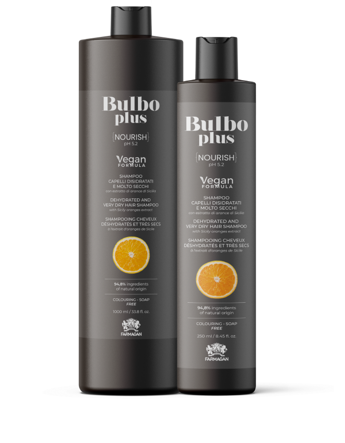 BULBO PLUS NOURISH | giliai maitinamasis šampūnas sausiems plaukams