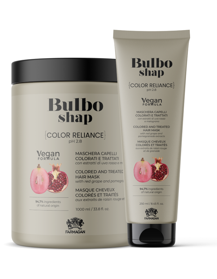 BULBO SHAP COLOR RELIANCE | kaukė dažytiems ir chemiškai pažeistiems plaukams