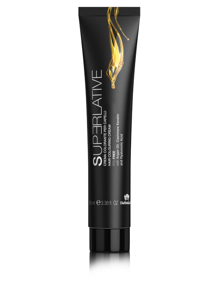 SUPERLATIVE COLOR | permanentiniai / ilgalaikiai plaukų dažai su keratinu ir arganu aliejumi, 100ml
