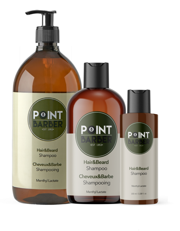 POINT BARBER HAIR & BEARD | šampūnas plaukams ir barzdai